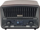 Roadstar HRA-270CD+ BT - Radio DAB+ & FM rétro - Lecteur CD - AUX-in - Connexion casque