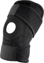 Kniebrace - Patella Kniebrace - Open knie kniebrace - Verstelbaar Compressie Bandage - Zwart