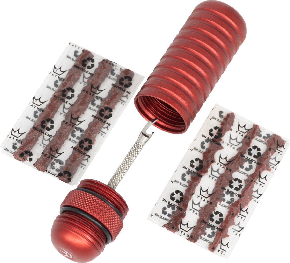 Peaty's Holeshot Tubeless Puncture Plugger Kit Zwart thumbnail 5