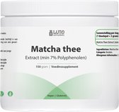 Matcha Thee Extract - Vegan - 150 gram - 50 Doseringen - 7% Polyphenolen (Werkzame stof) - In een handige opberg pot
