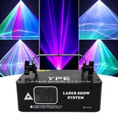YPE x YourPartyEquipment - Effet de lumière disco - Party Laser - Lampe disco - Mega Party Laser - Contrôle du son et prise en charge DMX