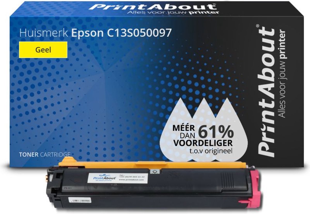 Epson S050097 toner geel Huismerk