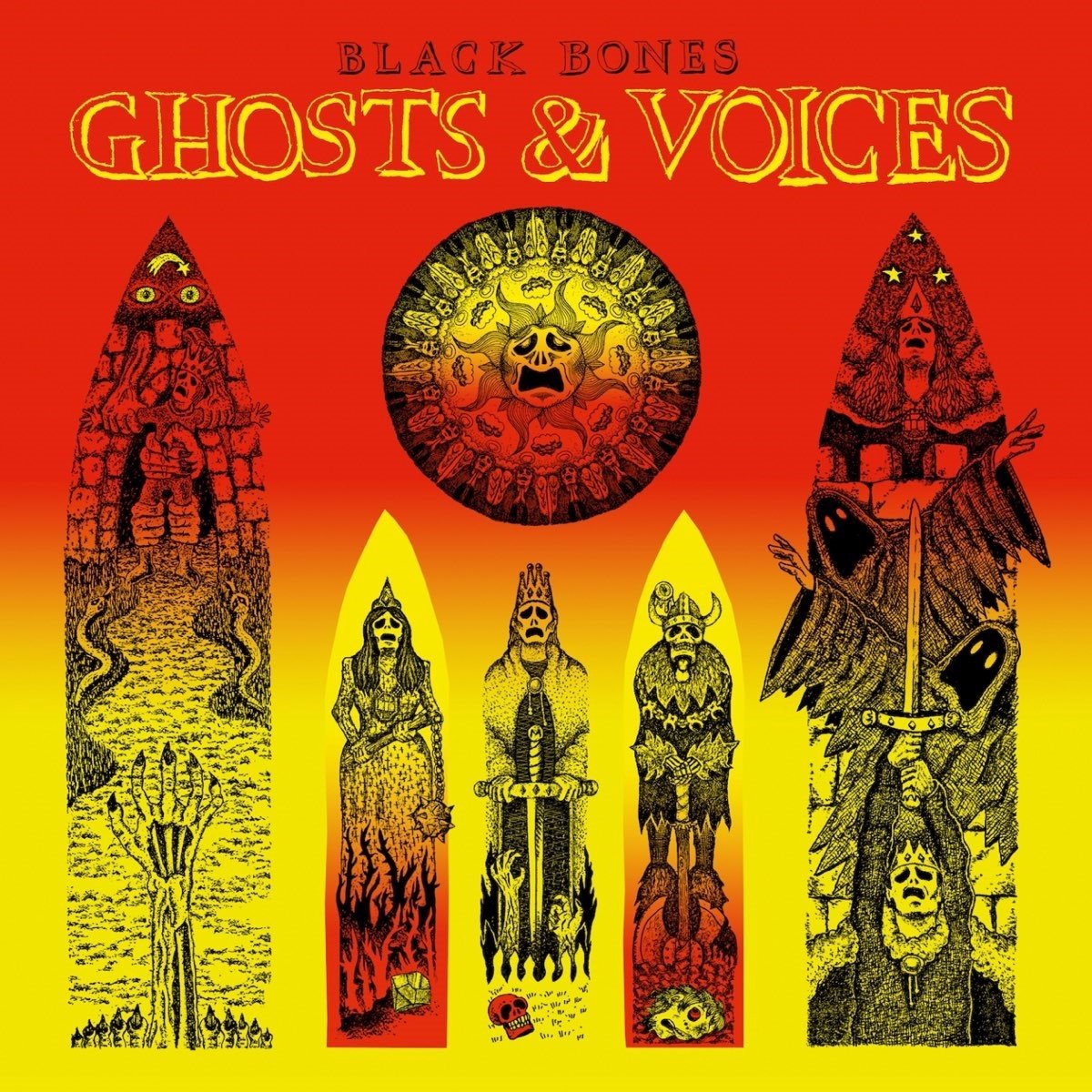 Black Bones - Ghosts & Voices (LP)