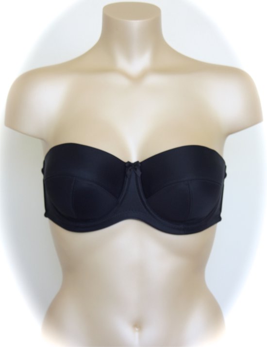 Panache - Evie - Strapless Super BH - zwart - 75D