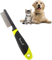 Imilive Luizenkam- Vlooienkam- Effectieve Vlooienkam en luizenkam voor Honden en Katten - 7 cm - Professionele Verzorging voor Huisdieren