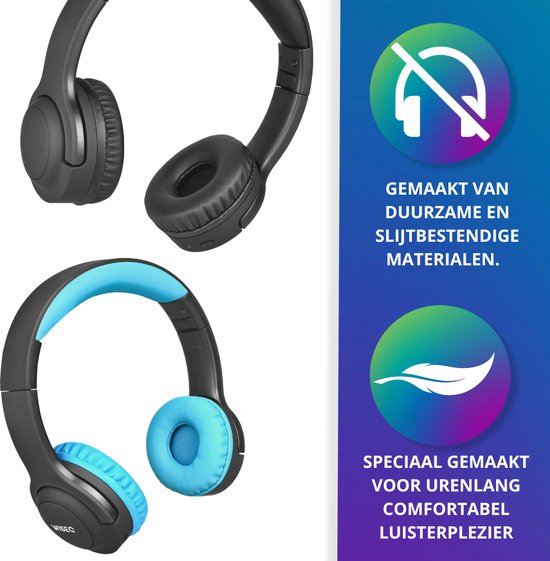 De Rolfstone Focus Pro koptelefoon va Bluetooth verbnden met je