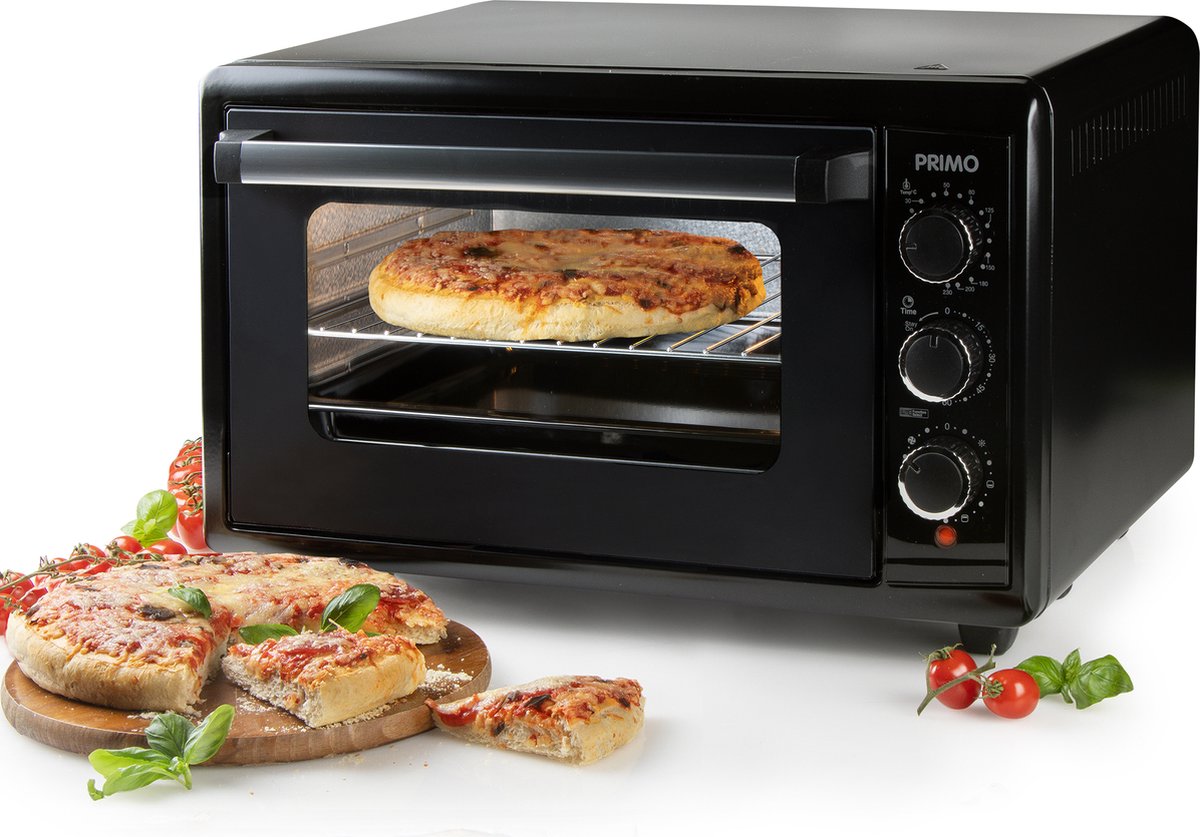 Mini four / Four posable Primo PR253OV Four Multifonction - 42L -  Convection - Grill - 1500W - Noir - Pose libre