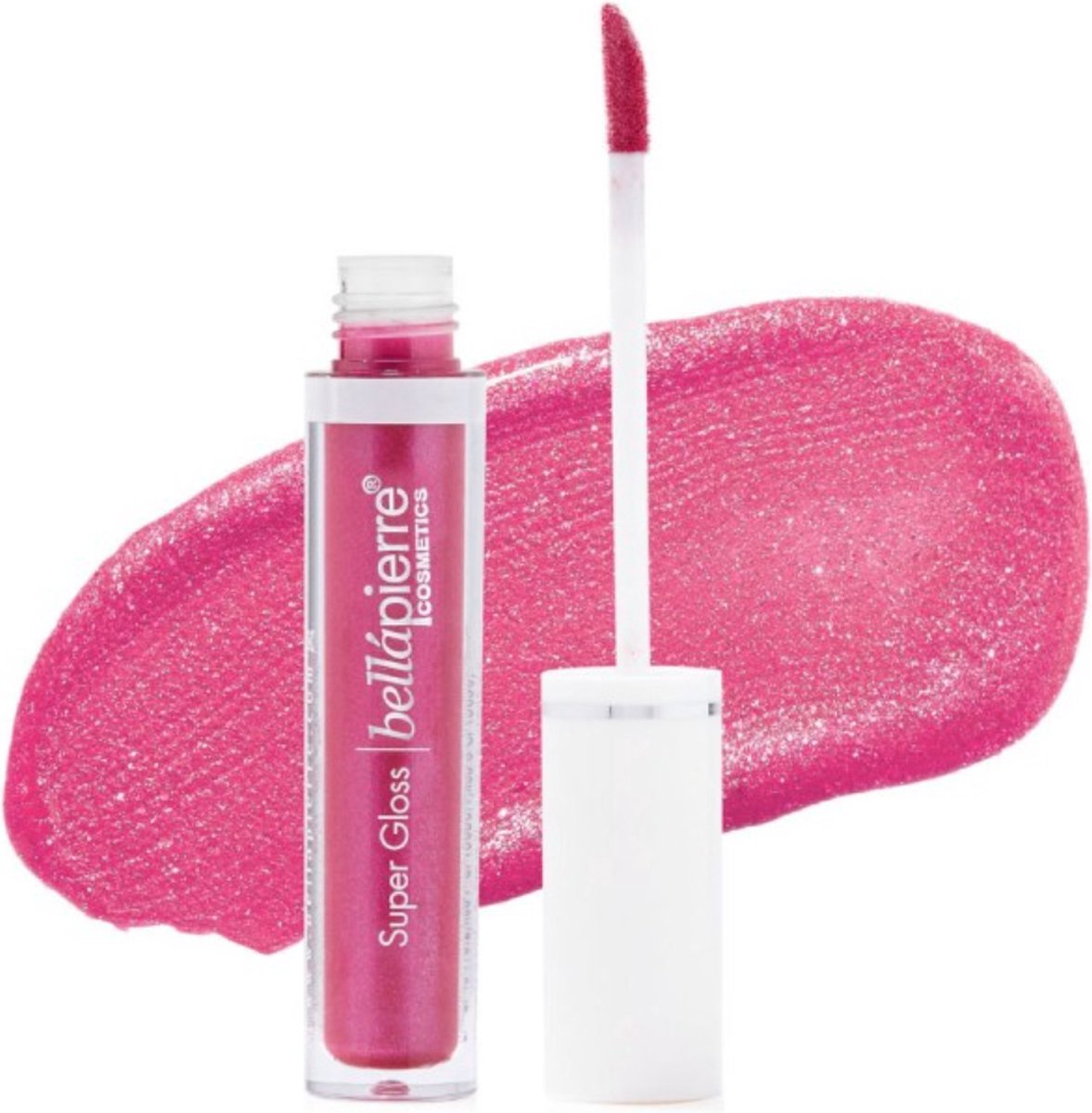 Bellapierre- Supergloss - Lipgloss - Lip verzorging - Make up - Bubblegum - Mineraal