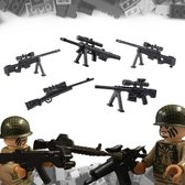 Minifiguren snipers - 5 stuks - voor LEGO