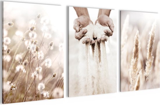 Boho - 120 x 60 cm - Meteen ophangen - muurdecoratie - wanddecoratie - muurdecoratie woonkamer - wanddecoratie woonkamer - muurdecoratie canvas - canvas schilderijen woonkamer - canvas schilderijen slaapkamer - muurdecoratie