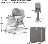 Kinderkraft Lovi Grey 3in1 Cradle - Lit de camping - Berceau à bascule