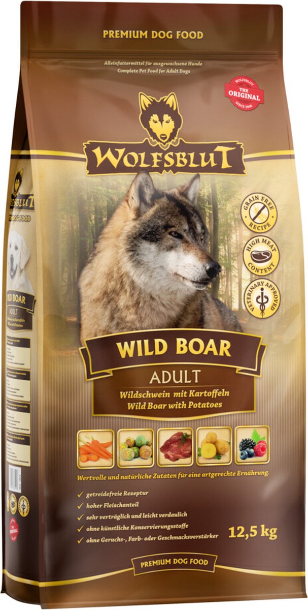 Wolfsblut Wolfsblut Wild Boar Adult - 12,5 kg
