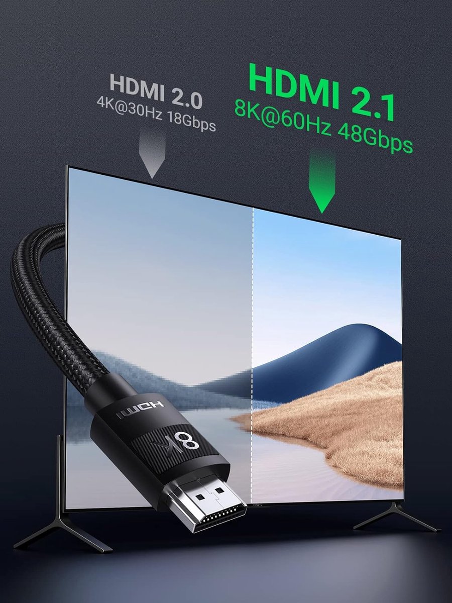 StarTech.com Câble HDMI 2.1 8K de 4m - Câble HDMI Ultra Haut Débit Certifié  48Gbps - 8K 60Hz/4K 120Hz HDR10+ eARC - Cordon HDMI