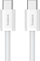 Baseus Superior Series 2 USB-C naar USB-C Kabel 30W 1 Meter Wit