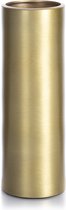 XLBoom Noella Small Vaas - Voor Binnen - Staal - Laag Mat Messing - 5,5×5,5×15cm