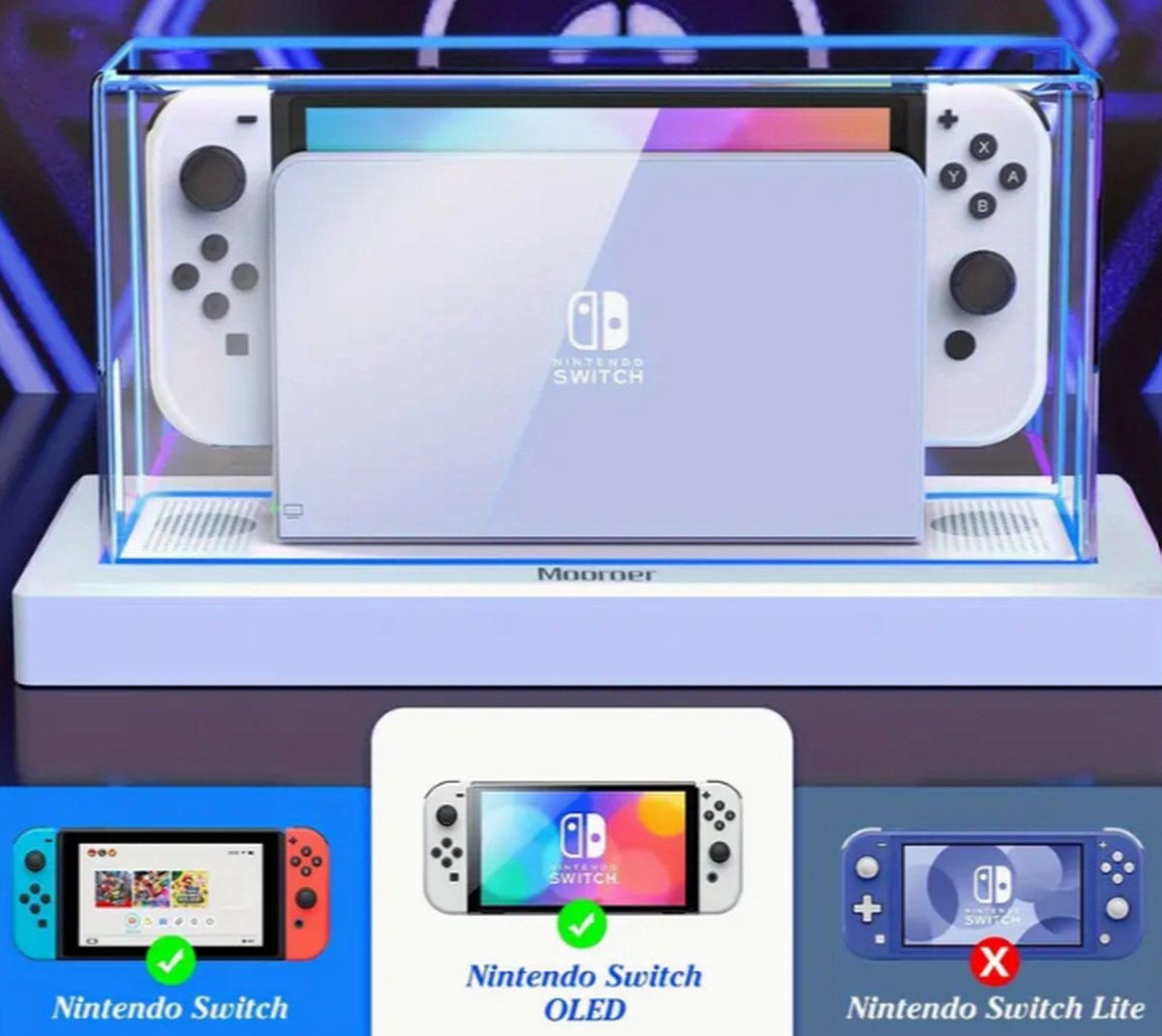 Nintendo switch display case 2025