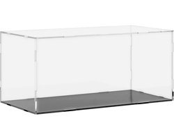vidaXL - Displaybox - transparant - 24x12x11 - cm - acryl