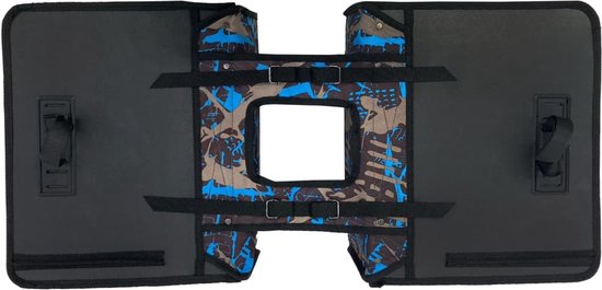 Willex Fietstassen Ice Tarpaulin 30 L blauw en zwart van Willex — afbeelding 3
