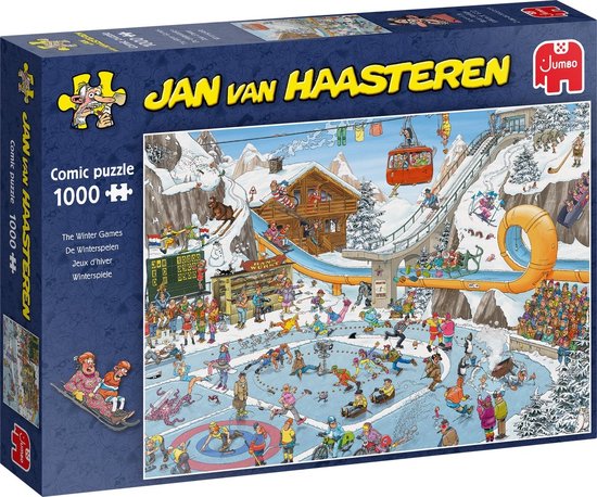 Jan Van Haasteren – De Winterspelen (1000 Stukjes)
