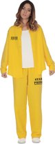 VIVING COSTUMES / JUINSA - Gevangenis kostuum in het geel voor vrouwen - Geel - M / L