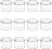Belle Vous 12 Pak Vergrotende Insecten Container – Doorzichtige Observatie Insecten Doos/Kijker – Draagbare Insectenbak voor Onderzoek/Natuur Ontdekking en Insecten Verzameling – Vang Gereedschap