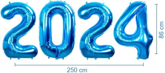 Ballon En Film D'aluminium Avec Lettres De Bonne Année 2024 - Temu Belgium