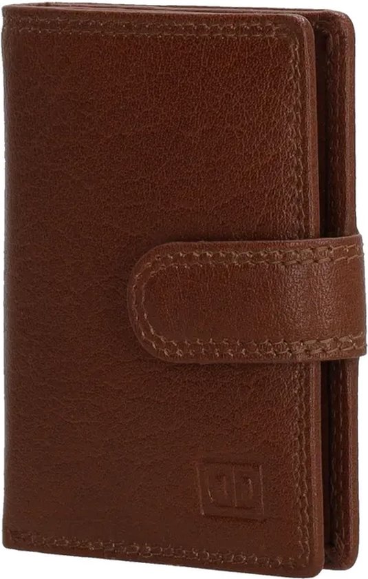 Double-D - Étui pour cartes de crédit - RFID - Anti Skim - Marron