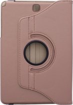 Draaibaar Hoesje - Rotation Tabletcase - Multi stand Case Geschikt voor: Samsung Galaxy Tab S2 9.7-Inch Tablet (SM-T810/SM-T815) - Rosegoud