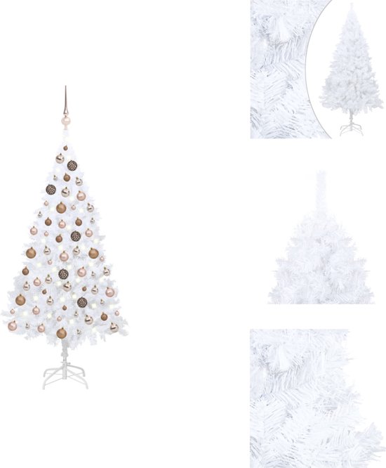 Kunstkerstboom pop-up 180 cm PET zwart