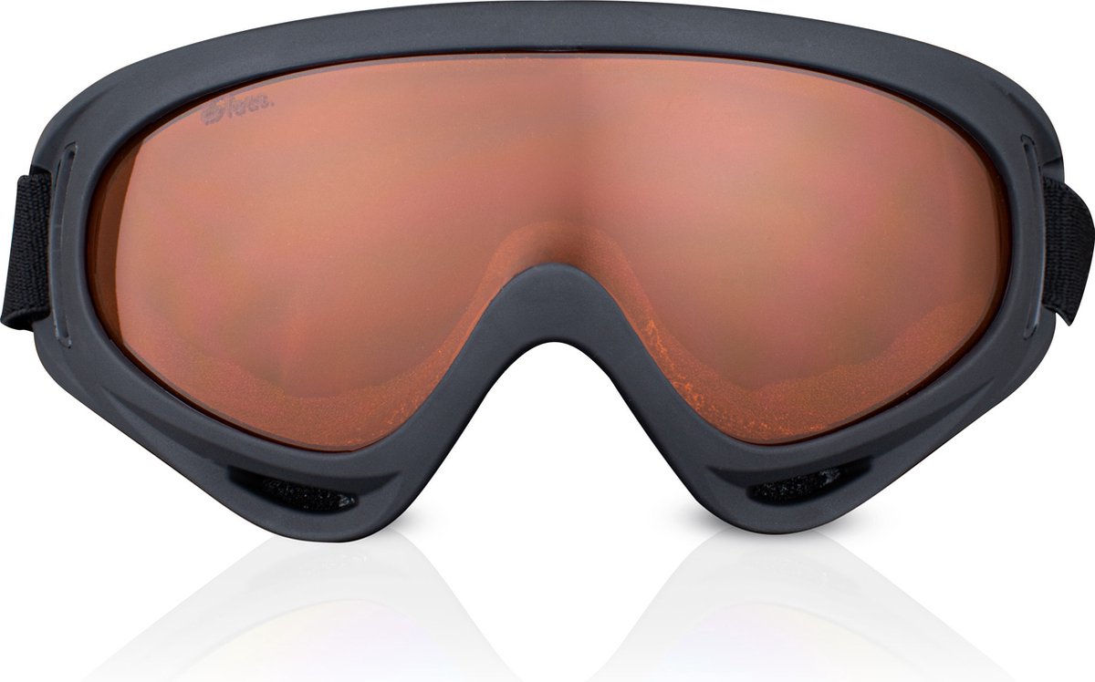 Skibril - Verstelbaar - UV Beschermend - Snowboardbril - Dames / Heren - Oranje