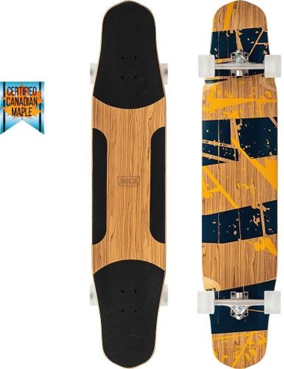 NKX Superior Dancing Longboard 48 Mango Veelkleurig