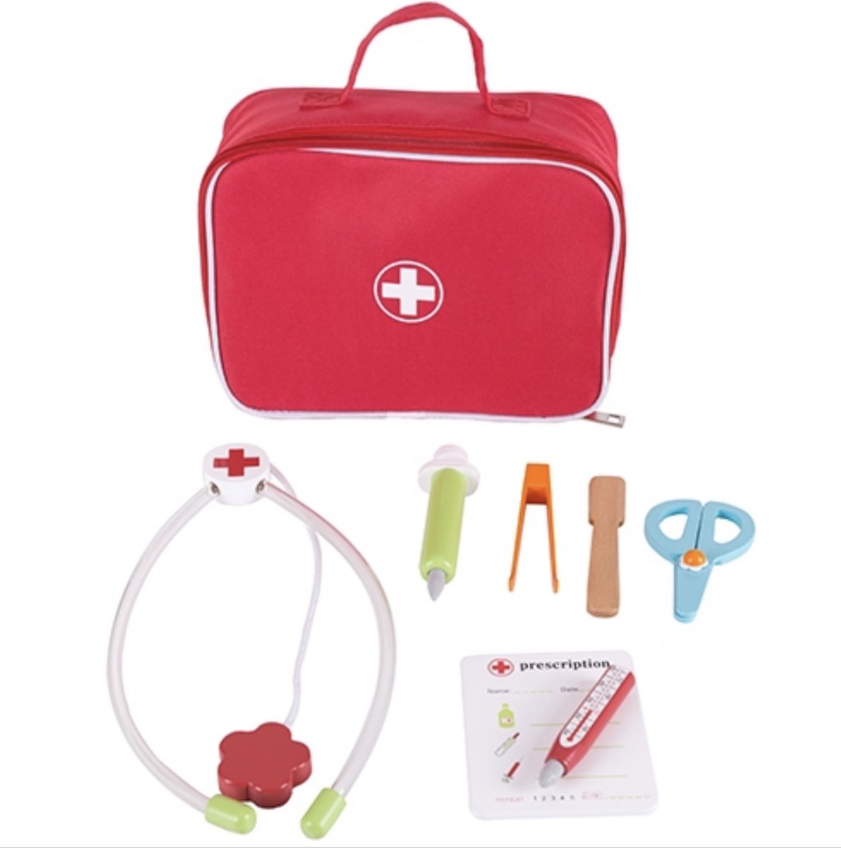 Dokterstas - dokterset - speelgoed - speelgoed set dokter - dokterskoffer - Sint cadeau - Kerst cadeau - Merkloos