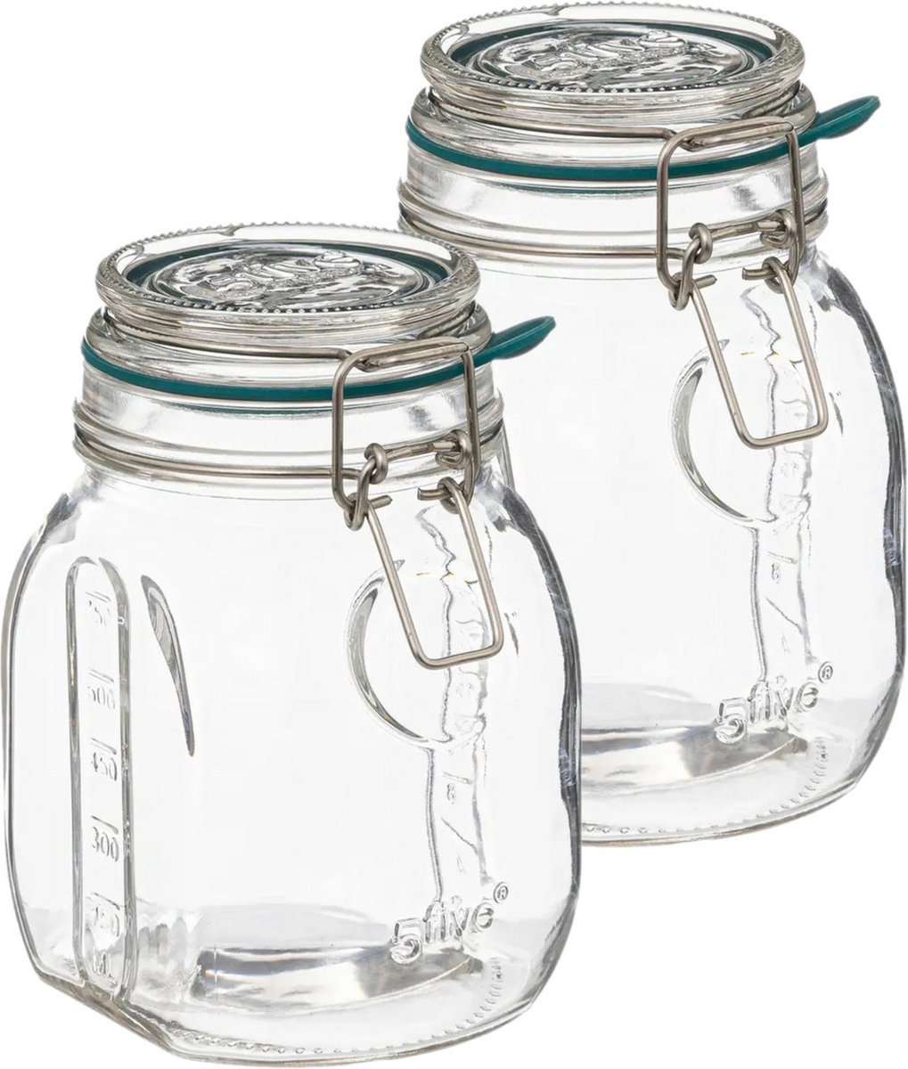 LE PARFAIT Lot de 6 bocaux en verre - 0,5L - D 85 -6585001 - Transparent -  Cdiscount Maison