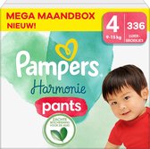 Pampers - Pantalon Harmonie - Taille 4 - Mega Boîte Mensuelle - 336 pièces - 9/15 KG