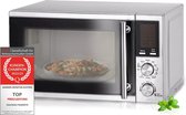Micro-ondes combiné Royalty Line® MWO3805 - Pose libre - 20 Litres - 900 W - 10 programmes de cuisson - Inox