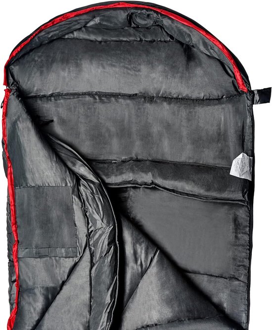 Kinder Slaapzak I Outdoor Slaapzak I Camping Slaapzak inclusief Opbergtas I Ademende & Waterdichte Slaapzak I Lengte 165 cm — afbeelding 3