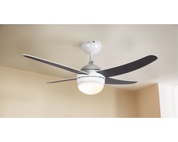 LIVARNO home Plafondventilator met LED-lamp - 50W - 3 standen