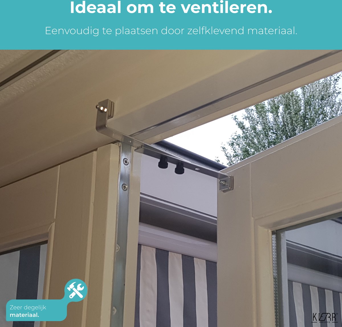 Kierr® Click 200 Deuruitzetter - Deurvastzetter - Windhaak ...