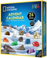 National Geographic Dig Out Rock, Mineral & Fossil Advents Calendar