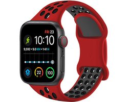 Royal Supplies RF-93 - Smartwatch - Smartwatch Dames - Smartwatch Heren- Screenprotector- Rood/Zwart