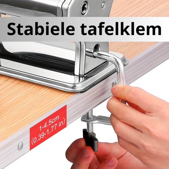Livano Pastamaker - Pastamachine - Spaghetti - Noodles - Tagliatelle - Keukenmachine van Livano — afbeelding 2