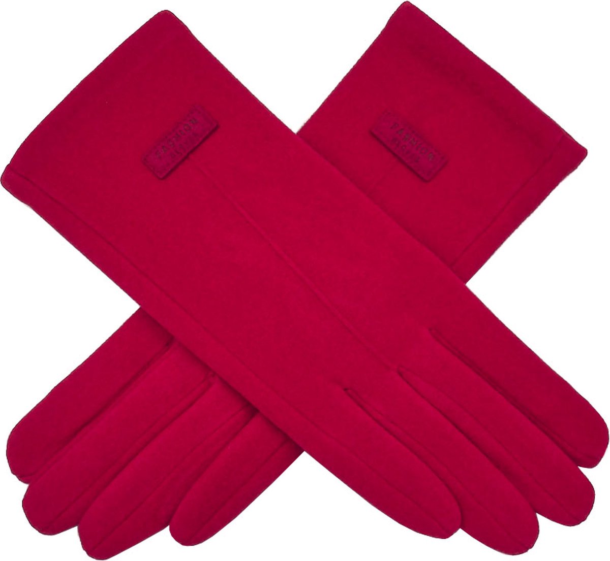 VOLQU® - Handschoenen - Premium Handschoenen Dames - Handschoenen Verwarmd - Wanten - Kerstcadeau voor Vrouwen- Magenta