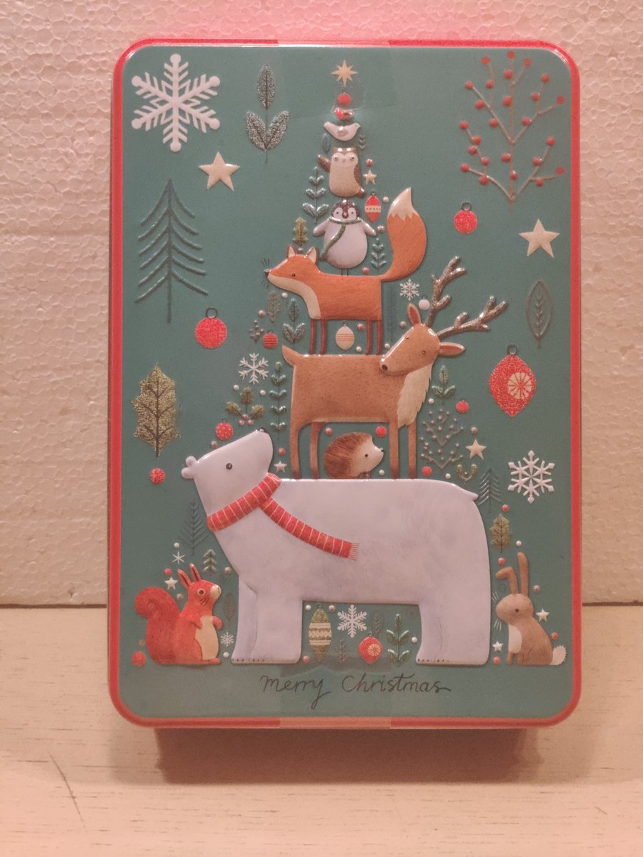 Kerstpakket - Koekjesblik - Polarbeer - Grandma Wild's