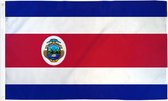 VlagDirect - Costa Ricaanse vlag - Costa Rica vlag - 90 x 150 cm.
