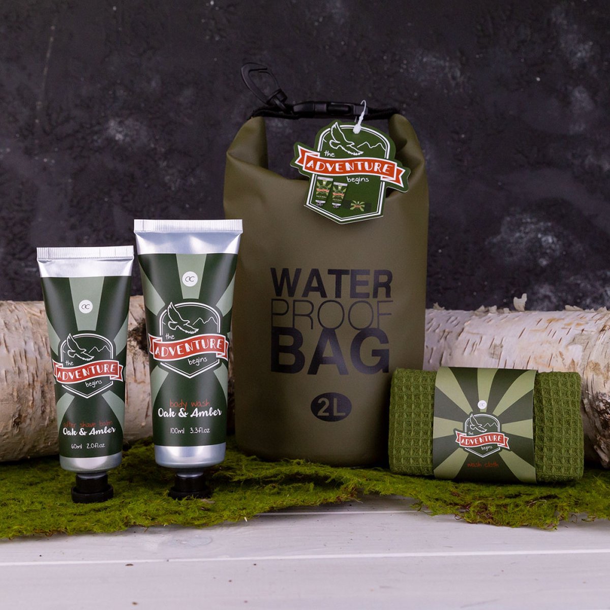 Goedkoopste Accentra-Badset- ADVENTURE COLLECTION -in waterdichte tas