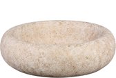 PTMD Aly Cream cement round bowl big