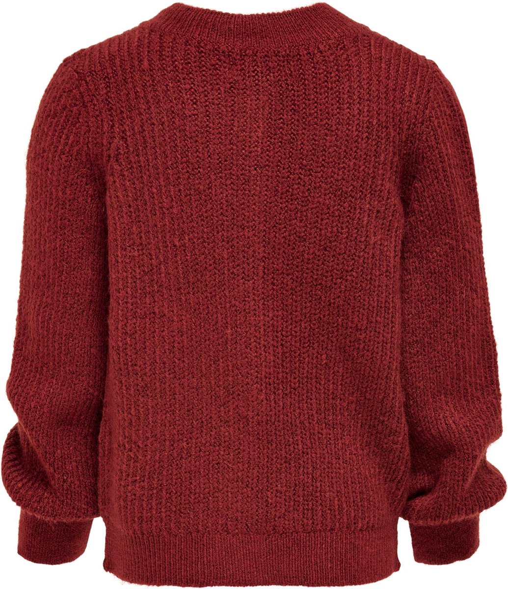 ONLY - Cardigan - Maat 122/128 - Meisjes - Burnt Hennep -