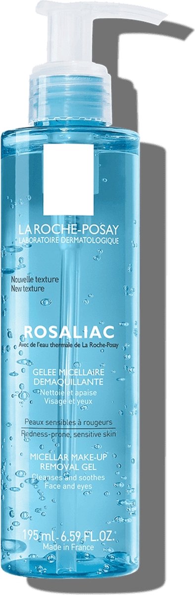 La Roche-Posay Rosaliac Micellaire Reinigingsgel 195ml- Kalmeert en zuivert - La Roche-Posay