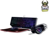 peta Gaming Set- Ryzen 5 4600G - 16GB DDR4 - 2.0TB SSD - Nvidia RTX4060TI 8GB (GamePC + 27" FullHD monitor + toetsenbord + muis)