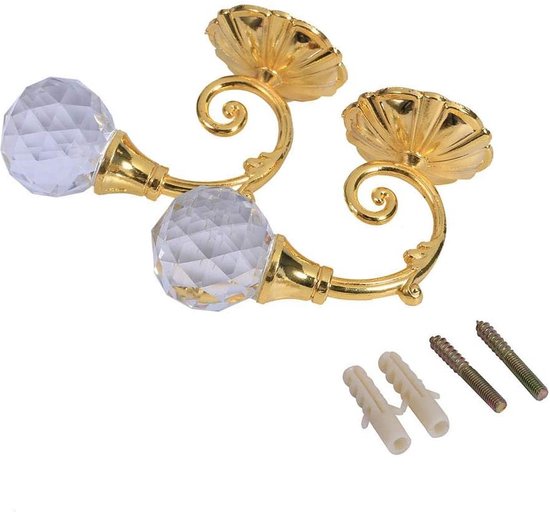 Plafondgordijnstangbeugels, witte plafondgordijnroedehouder, stanghaken voor 1 inch stang, zware plafondhaken voor gordijnen, plafondgordijnbeugelhanger, eenvoudig te installeren, 4 stuks